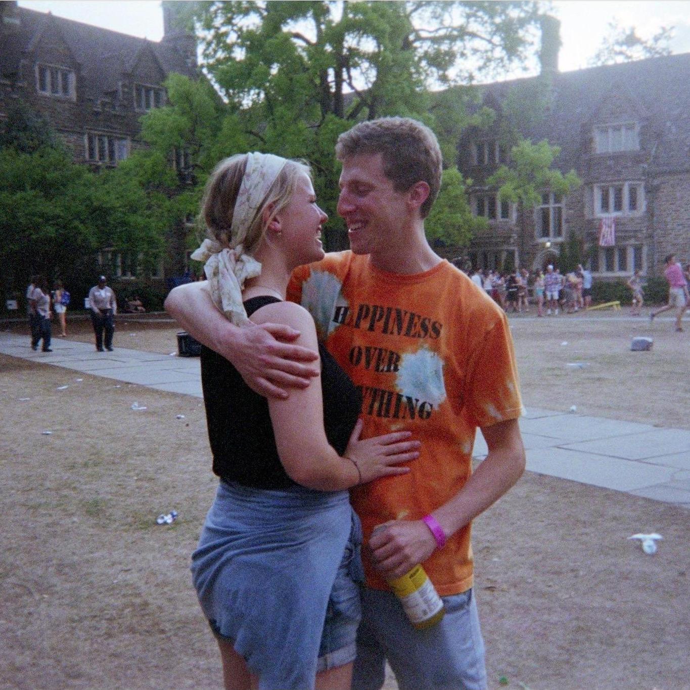Last Day of Classes at Duke. We spent a lot of time on this quad over the years.
