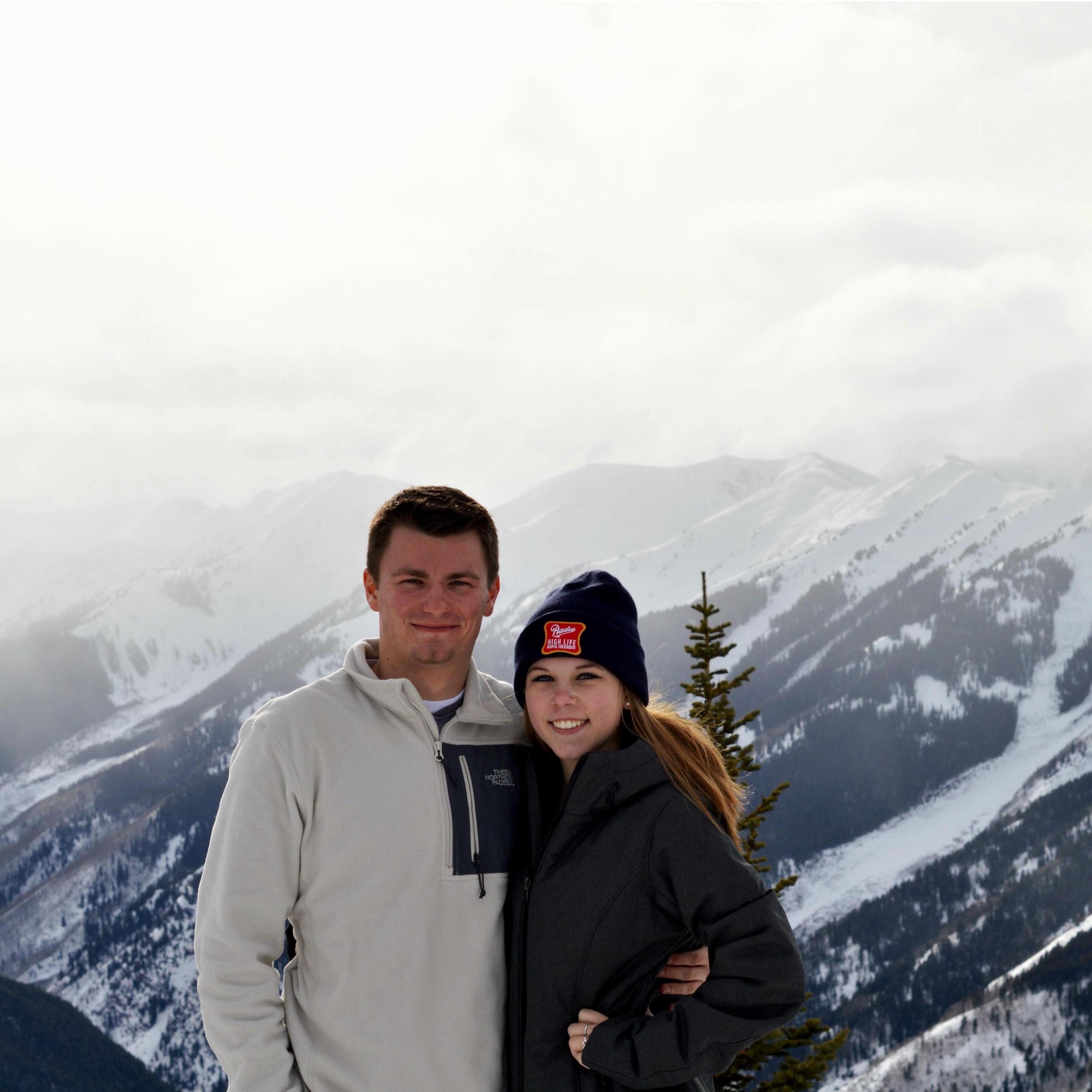 January 6, 2016 - 12,953 feet up in Aspen, Colorado