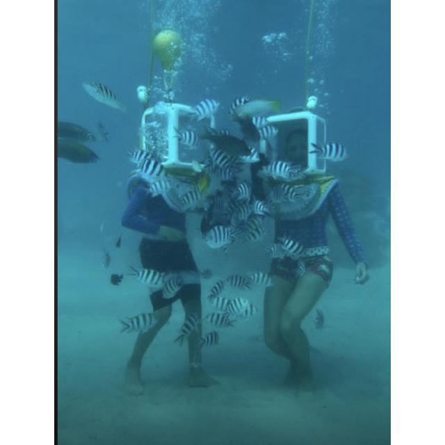 Aqua Safari Helmet Dive in Bora Bora