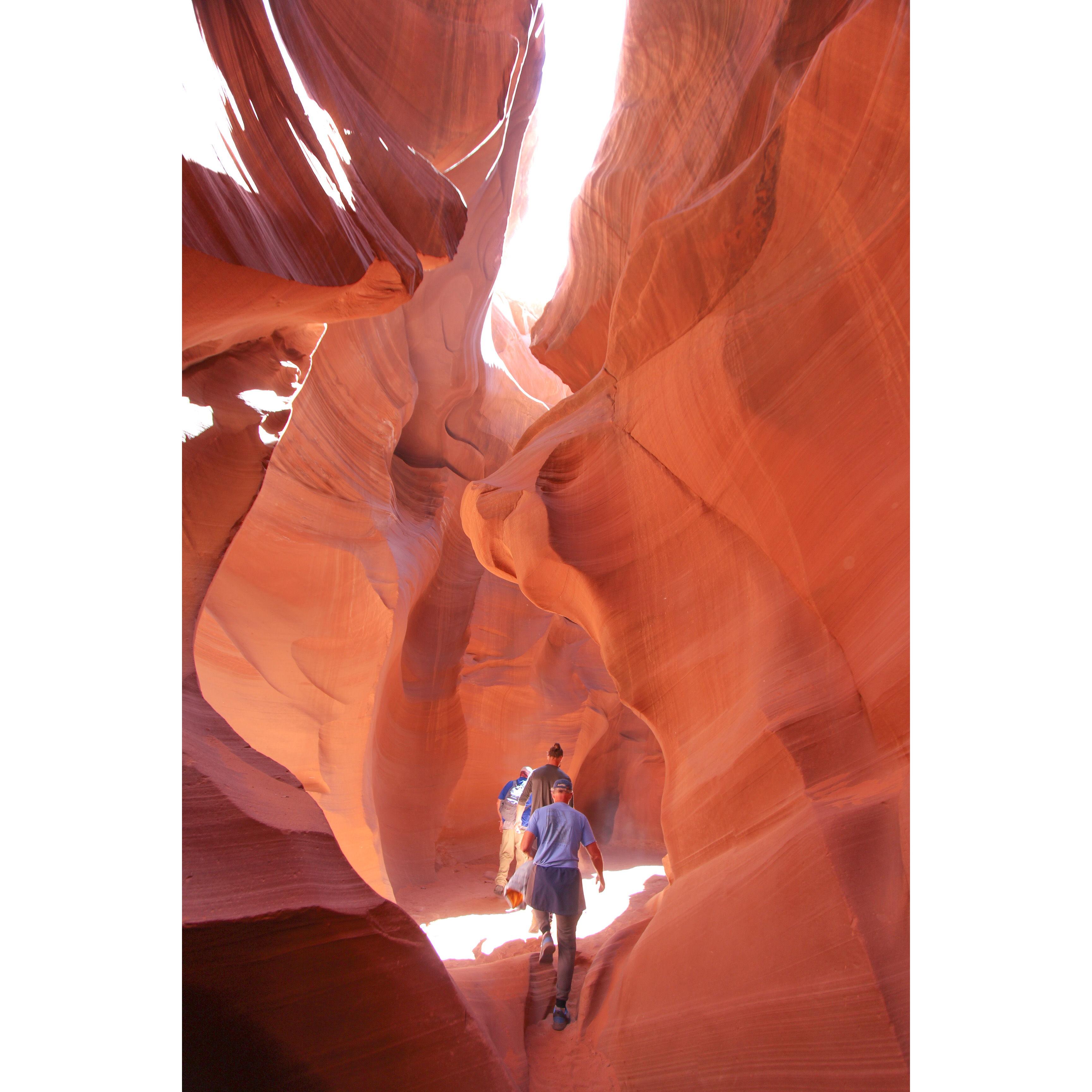 Lower Antelope Canyon tour, 2022
