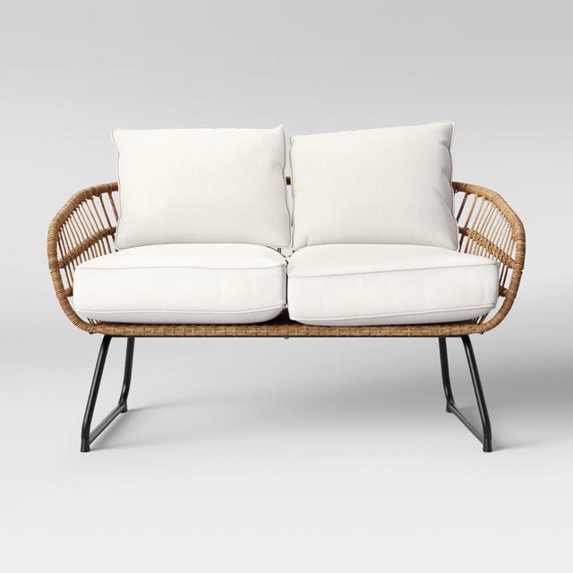 Southport Patio Loveseat Linen - Opalhouse™