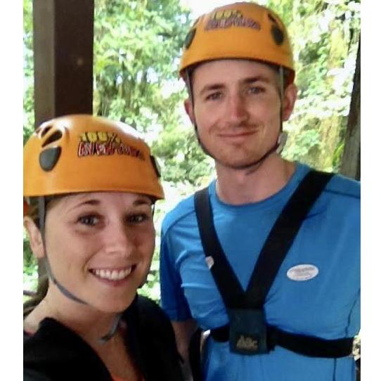 Ziplining in Costa Rica