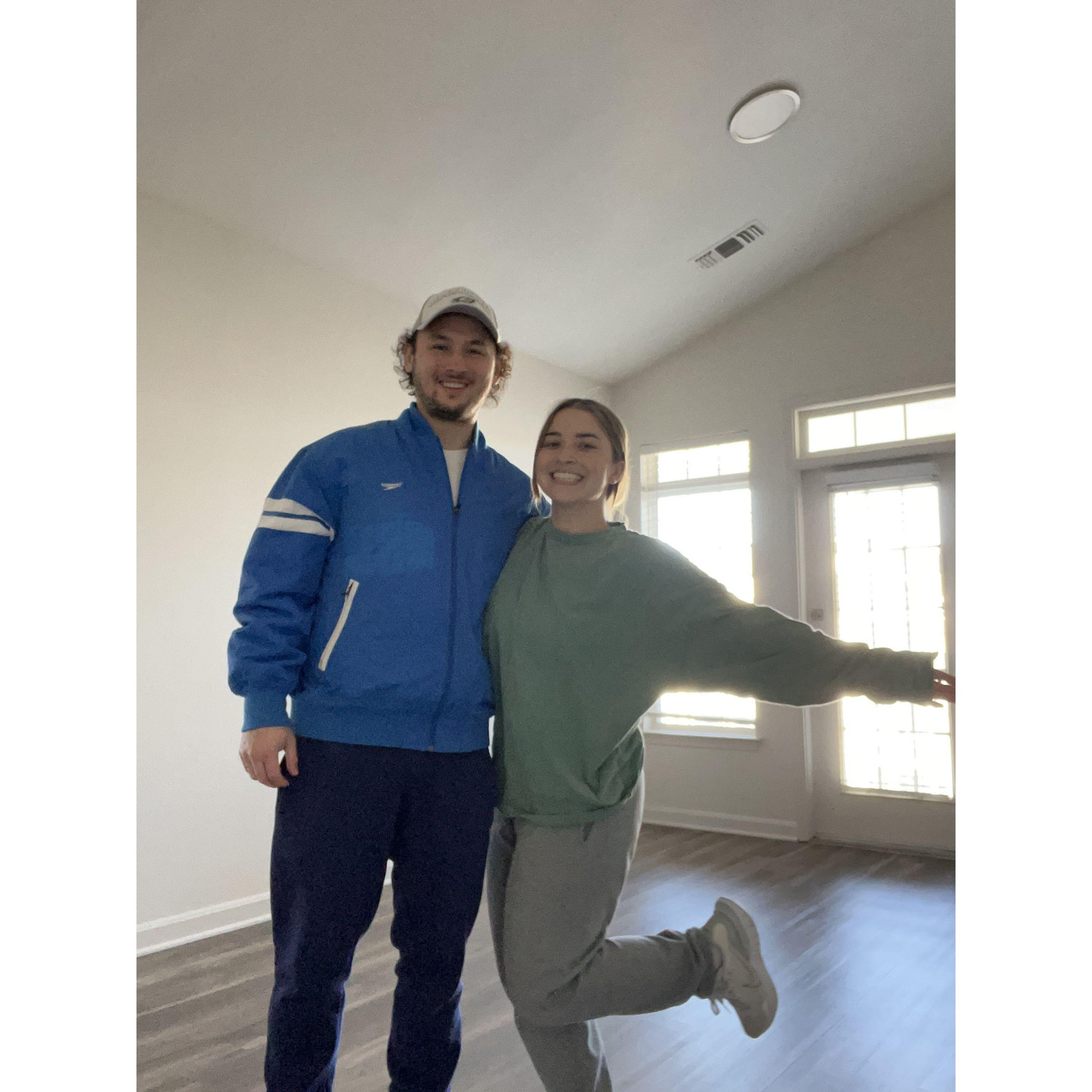 Moved into our first apartment!