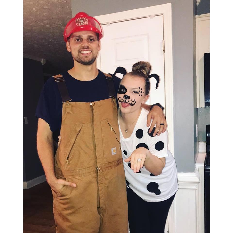 2018 Halloween. Nothing like the bond between a Fireman and his Dalmatian.