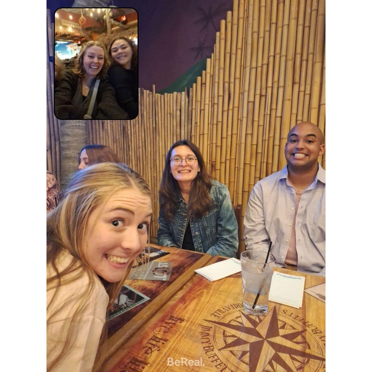 Dinner in Nashville with school friends