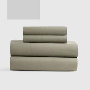 Classic Organic Percale Sheet Set in Dried Sage- King