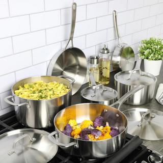 Pike & Pine 10-Piece Stainless Steel Cookware Set