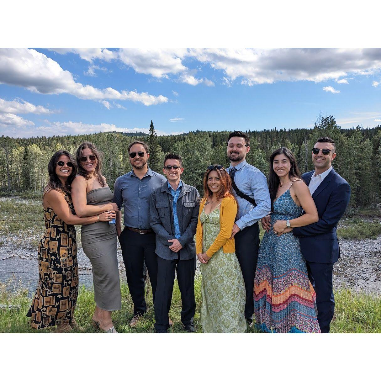 Celebrating Cara and Matt on their big day!
