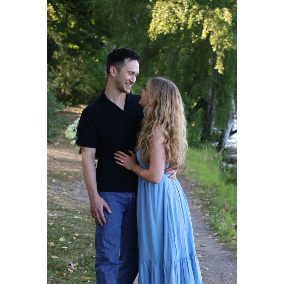 July 5th, 2025. The proposal at Lake Washington!