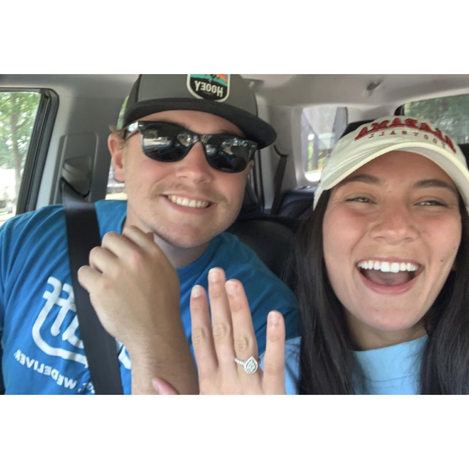 Newly engaged! 🤩
