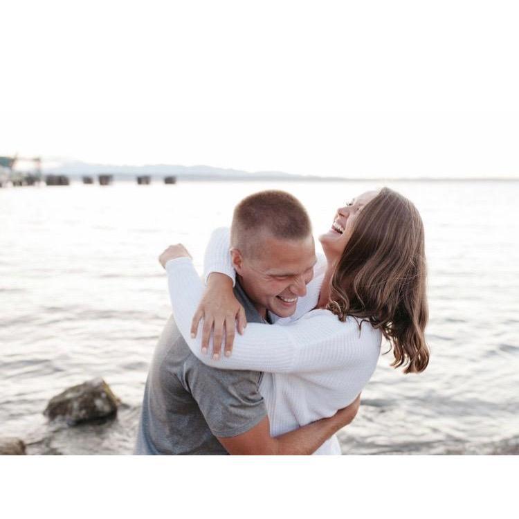 Engagement Photos at Edmonds Beach