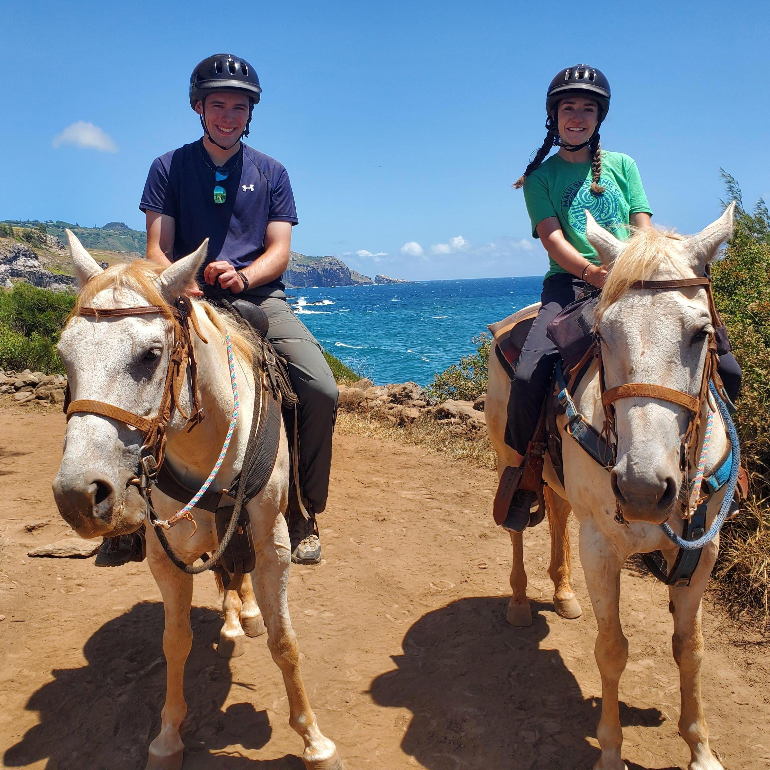 Horseback riding in Maui