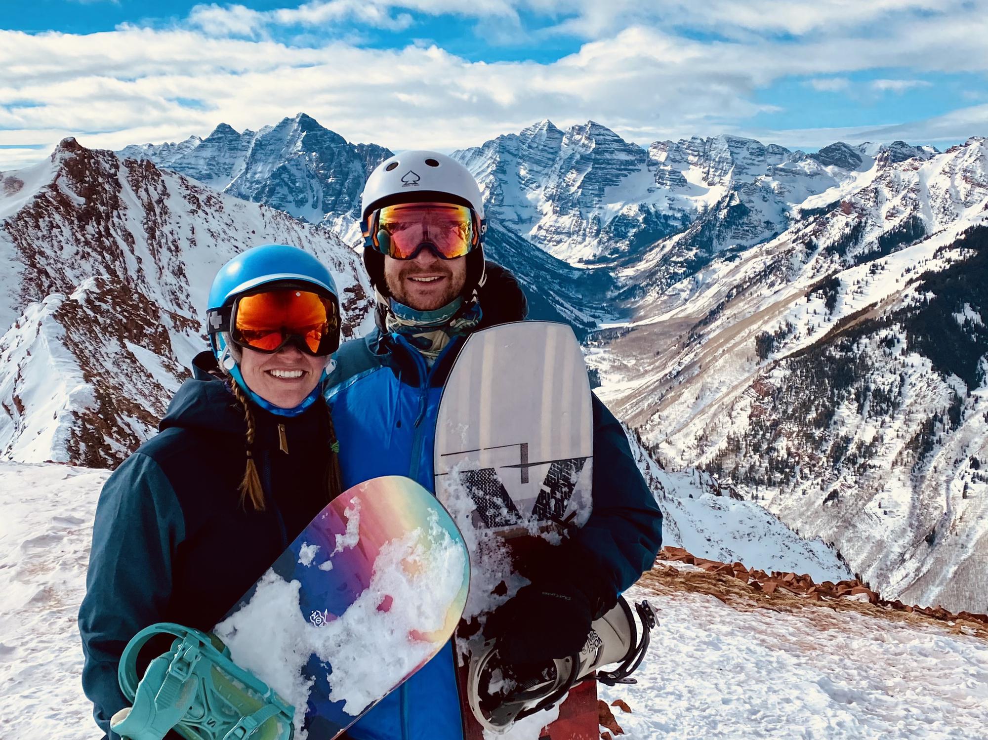 top of Highlands Bowl hike
