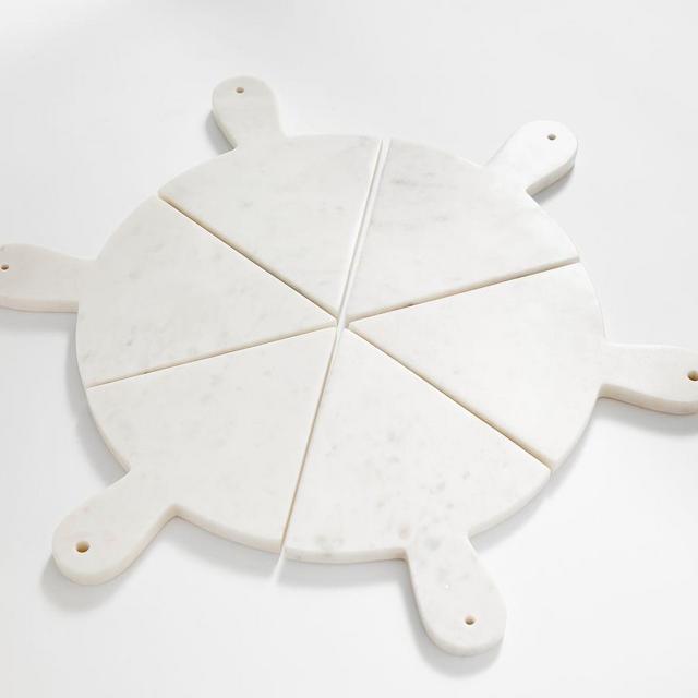 Ship's Wheel Individual Cheese Board Set