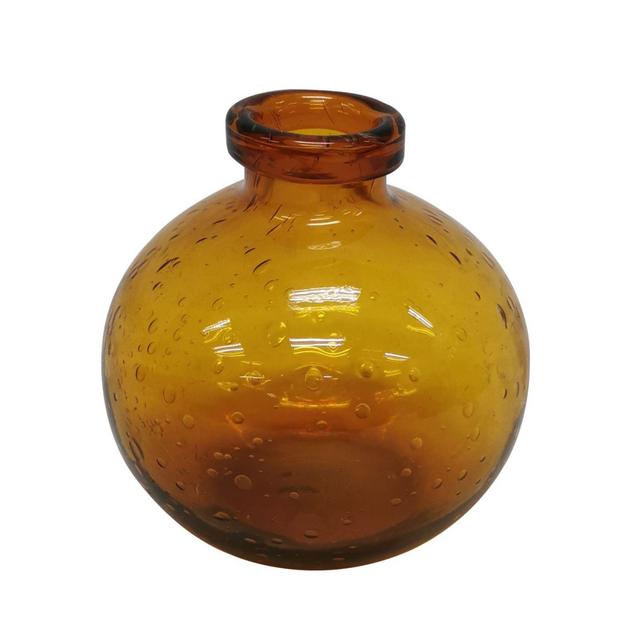 Bee & Willow™ Home 4.7-Inch Glass Vase in Orange