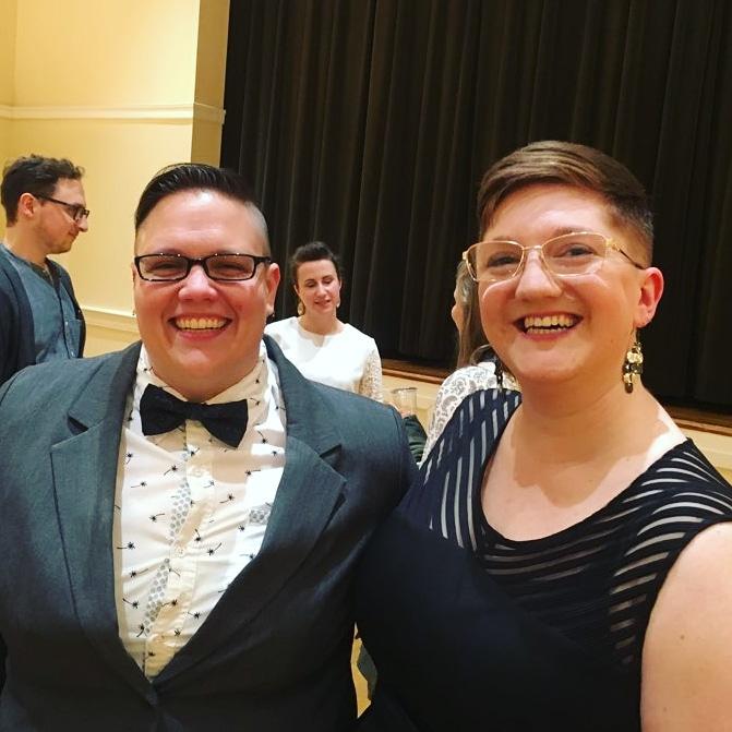 Jess's first time seeing Lizzy sing with the Chestnut Street Singers, Philly 2019