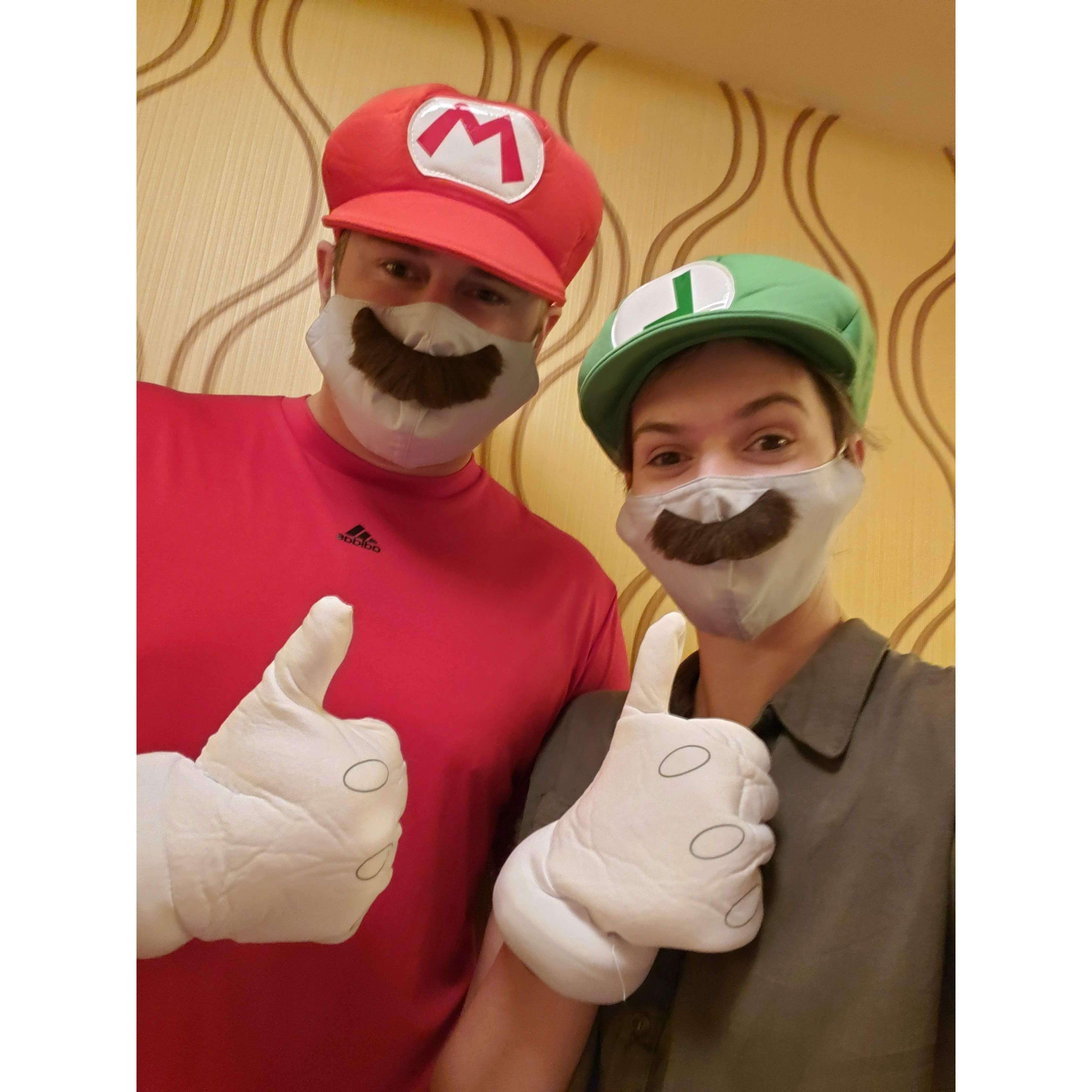 Mario and Luigi!