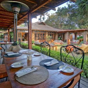 Dinner at Arusha Coffee Lodge