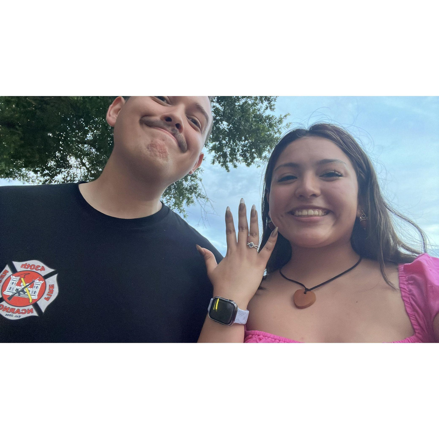 I said yes!