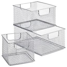 Omaha Steel Mesh Stackable Bins