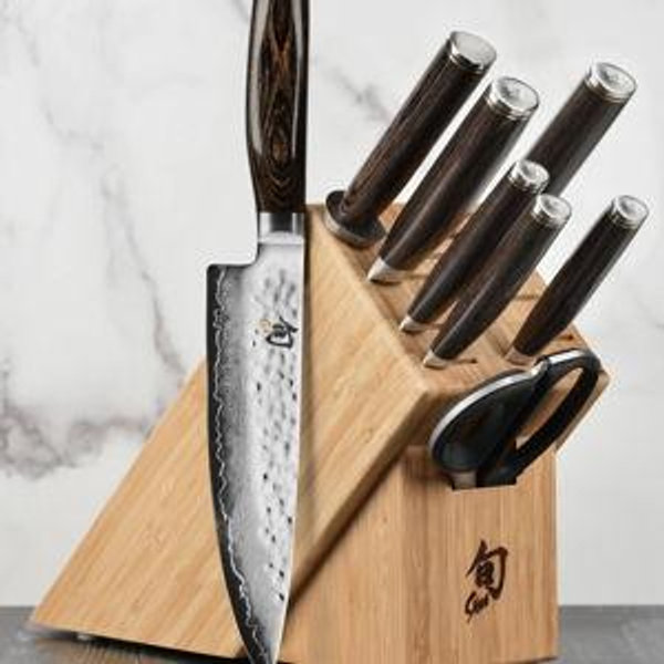 Shun Premier 9 Piece Knife Block Set