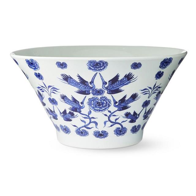 Crane Ceramic Oversized Bowl