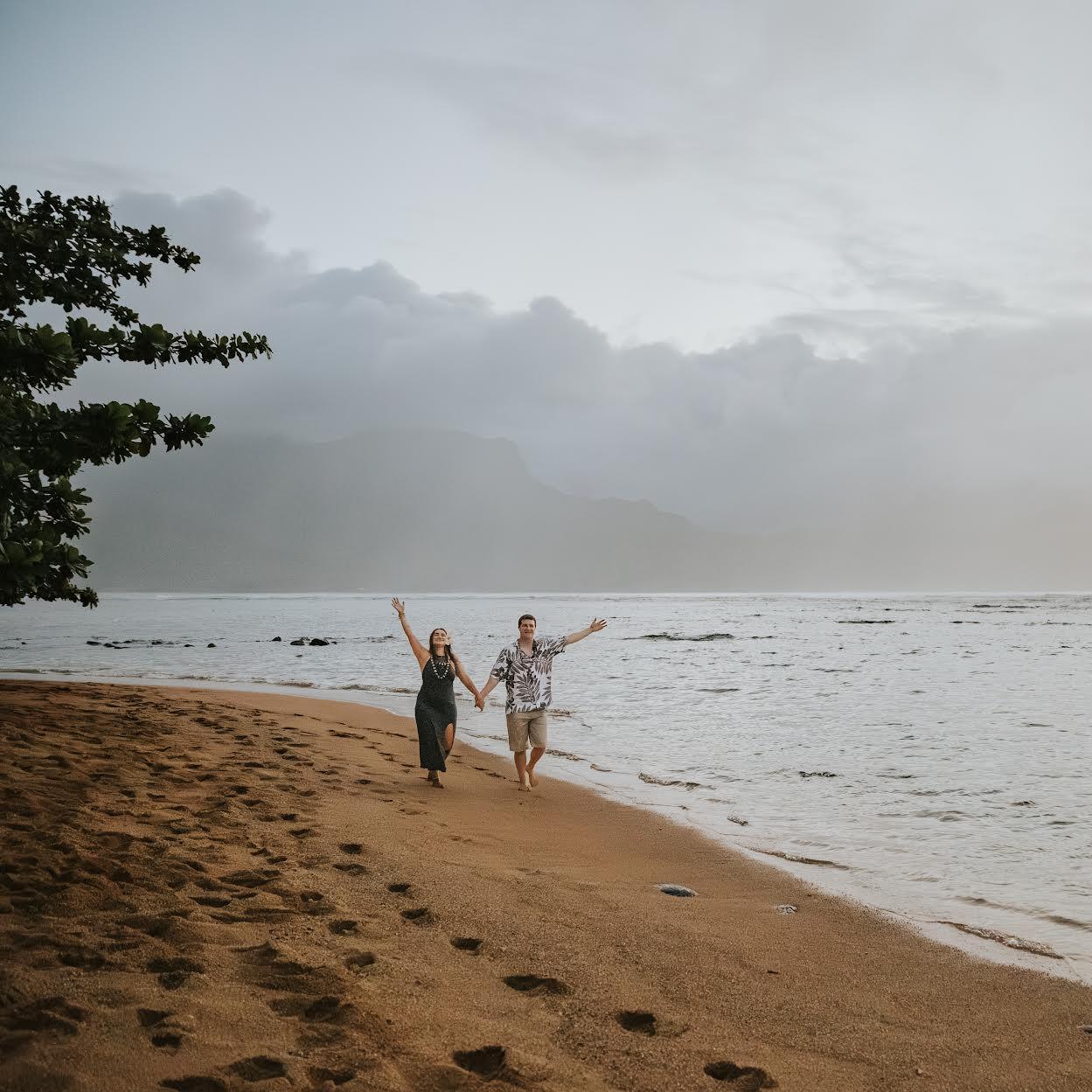 The moment we got engaged