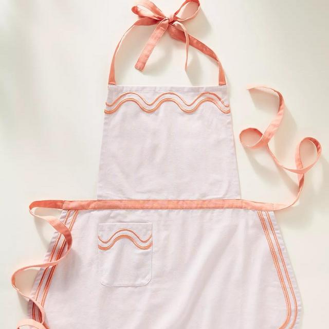 Embroidered Anthropologie Apron