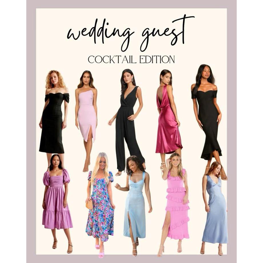 The perfect length for the ladies, the colors may be light, but not enough to wear white! please remember no white on the wedding day!