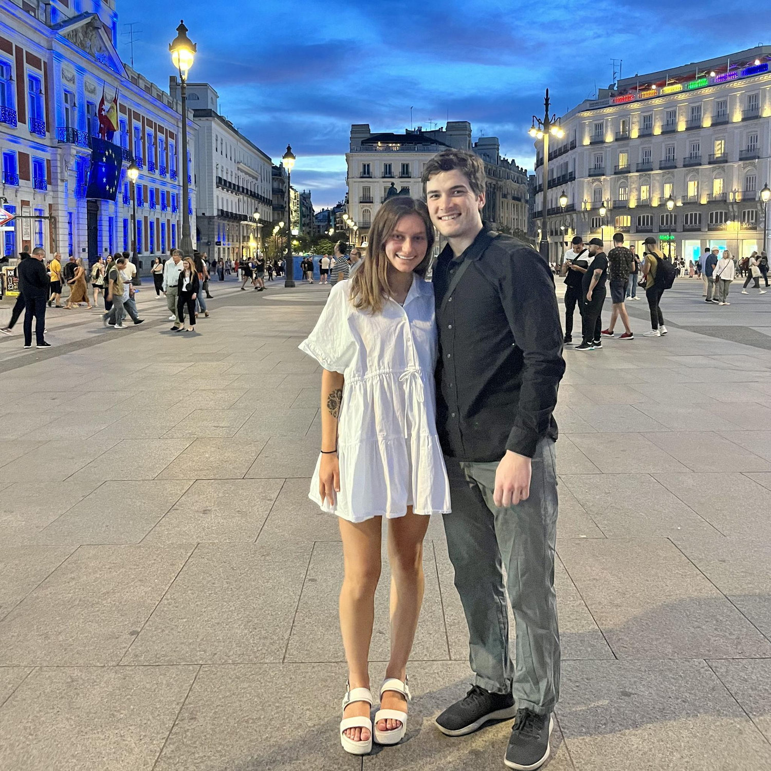 5/8/2023: Photo from our trip to Spain visiting her brother studying abroad