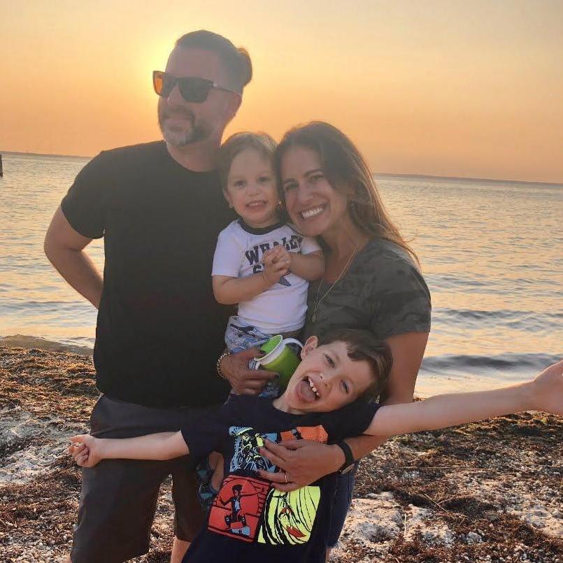 Warren's first vacation in LBI (Natalie & her family go every year).