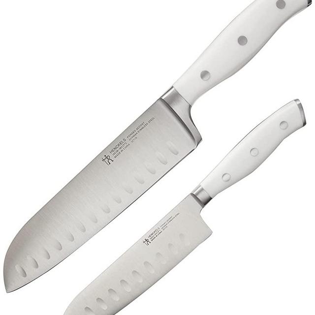 HENCKELS Forged Accent 2-pc Asian Knife Set - White Handle