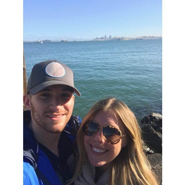 In Sausalito, CA for our first New Year's Eve together