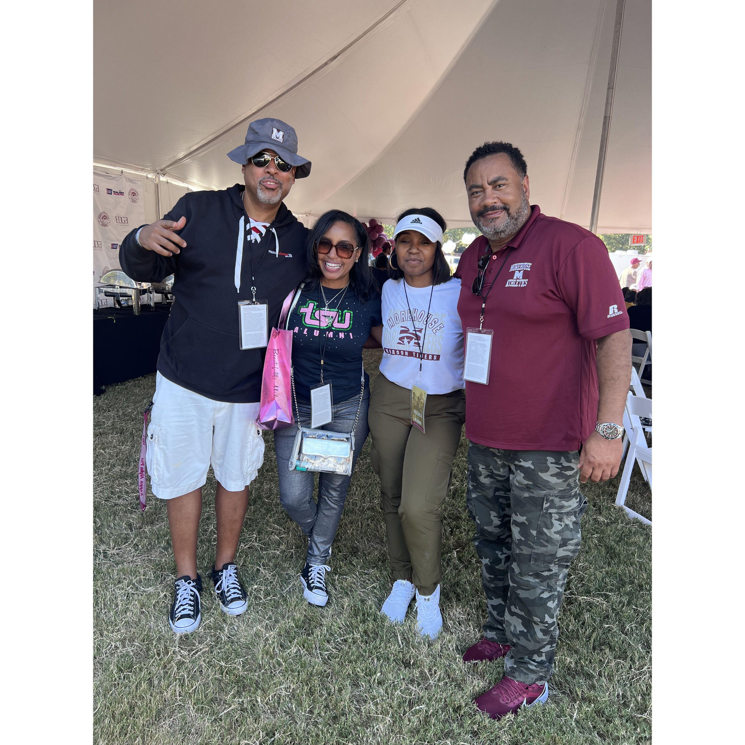 Morehouse HC 2023 with Nikki and Kevin