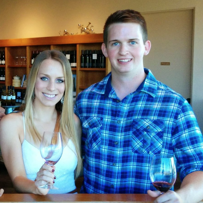 Our first date.
