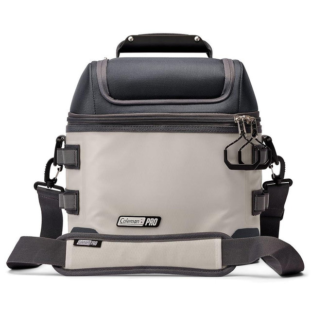 Coleman Pro 16-Can Premium Soft Cooler Lunchbox, Fully Insulated Lid & Body Stays Cold up to 30 Hours, Great for Camping, Tailgating, Parties, Sports, Concerts, Lunches & More