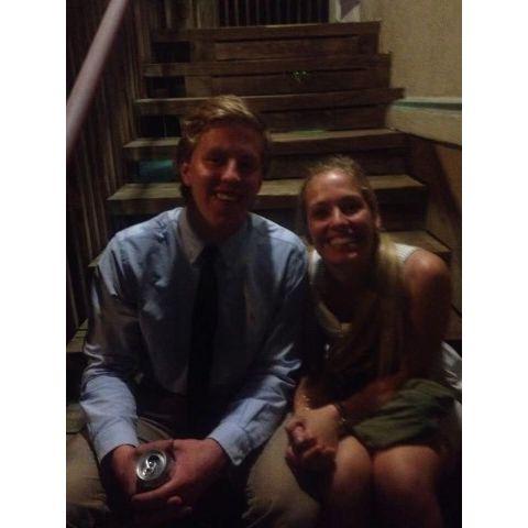 Our first picture together! May 2014!