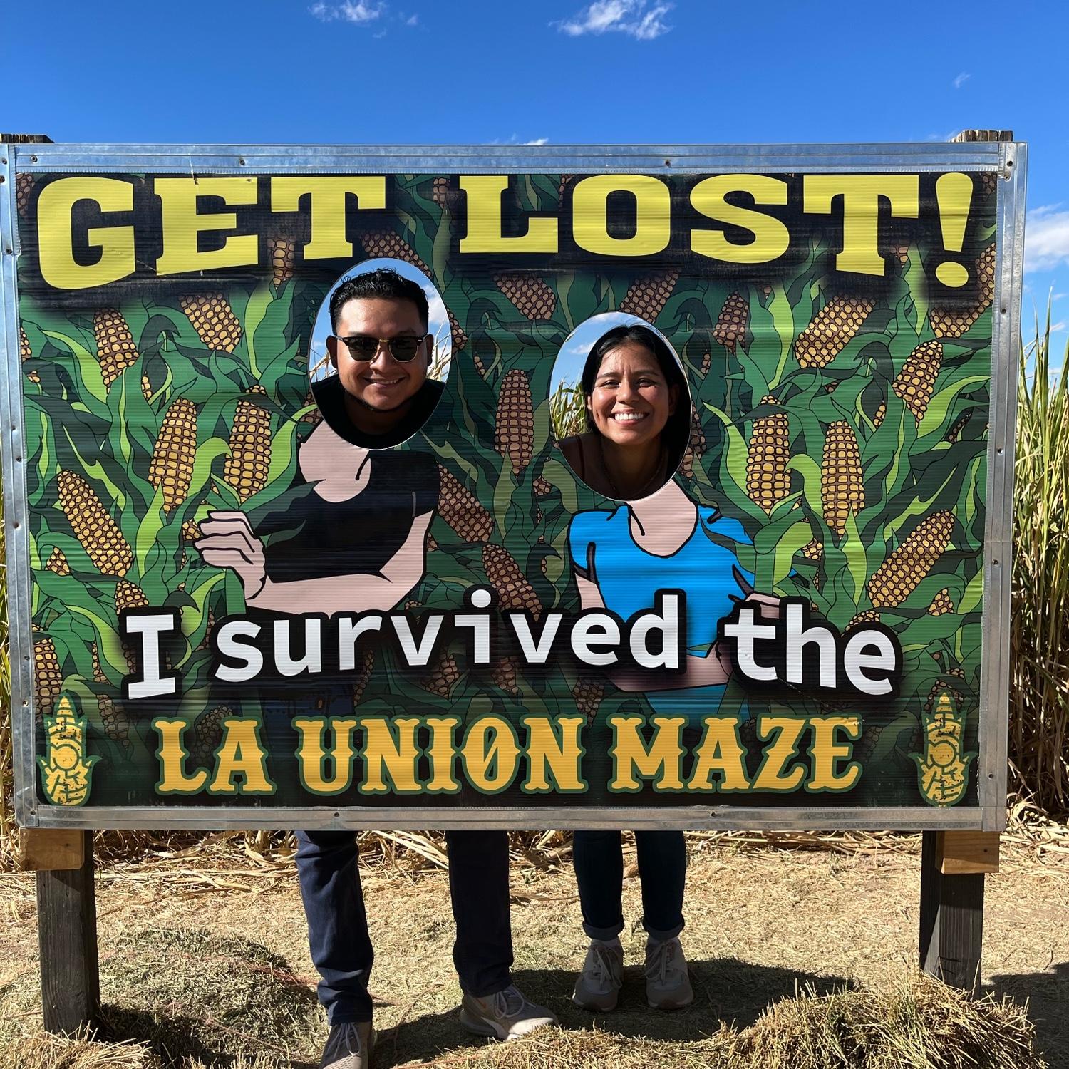 Survived La Union Maze
October 2023