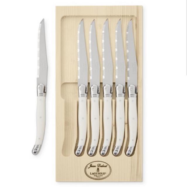 Jean Dubost Laguiole Steak Knives, Set of 6