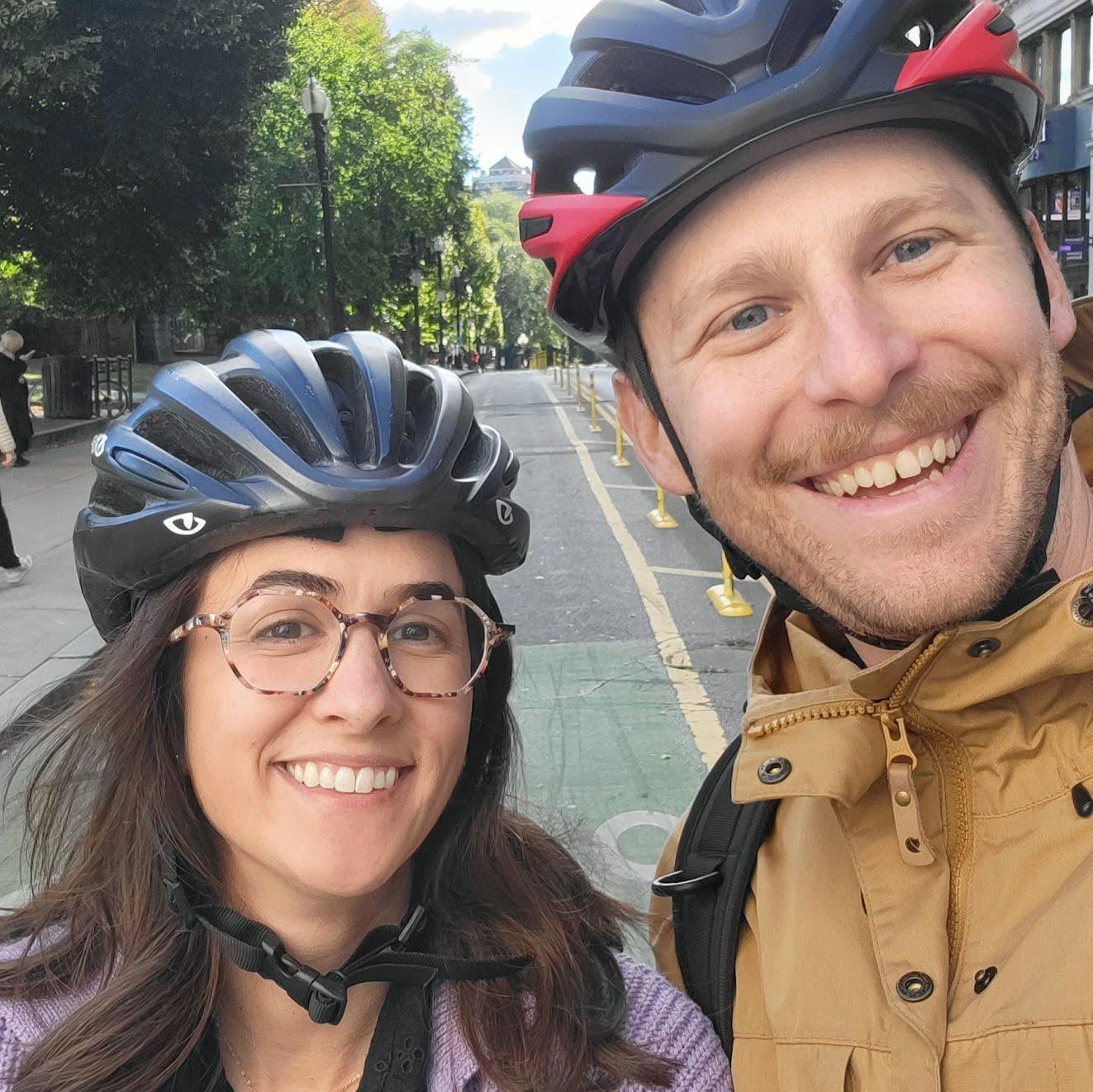 Biking around Boston w/ Kristin and Kouyo!