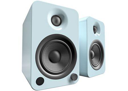 Kanto YU4 Powered Gloss Teal Bookshelf Speakers (Pair) - YU4GT