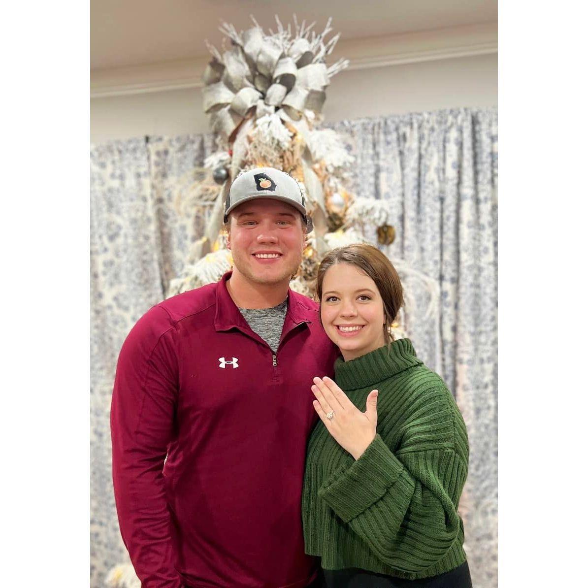 The evening I said YES!