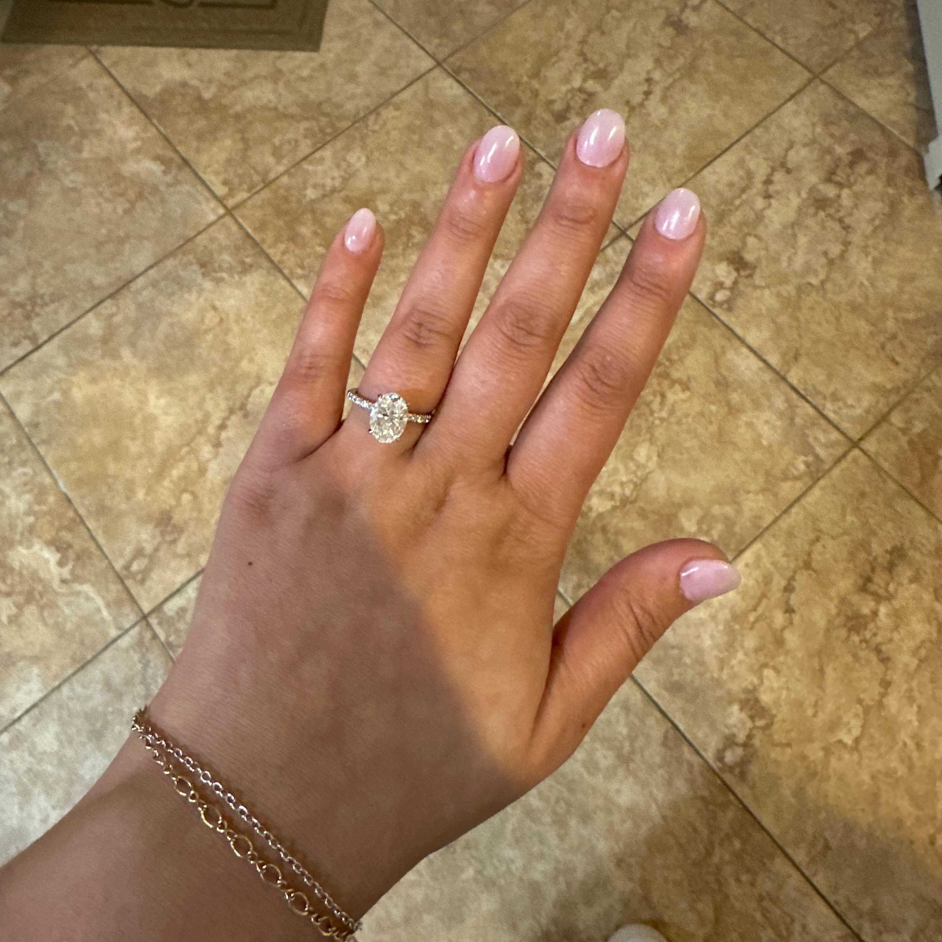 Does this ring make me look engaged? 💍😄 March 29th, 2025—still floating on cloud nine!