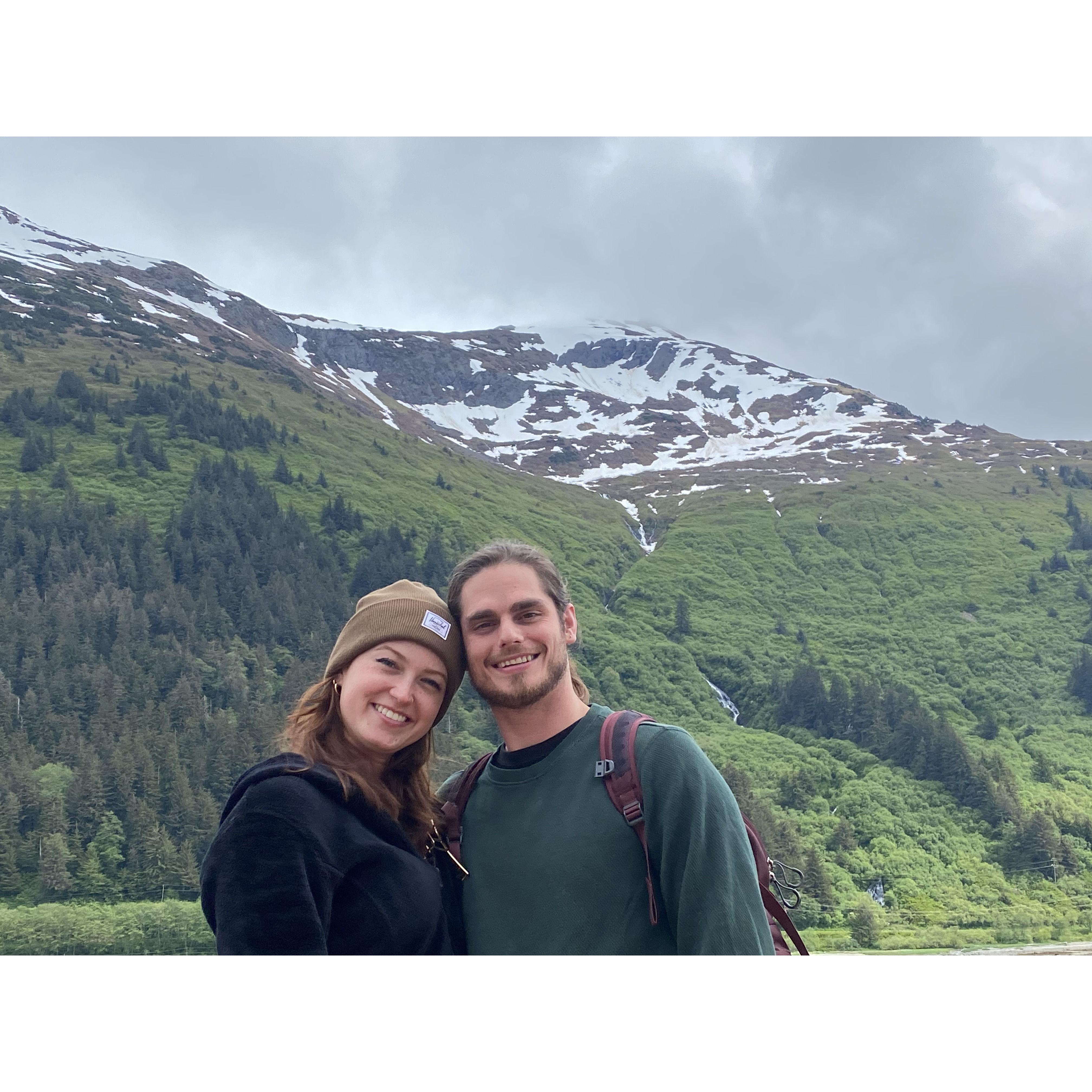 Alaska 2024. Our last vacation as boyfriend and girlfriend!