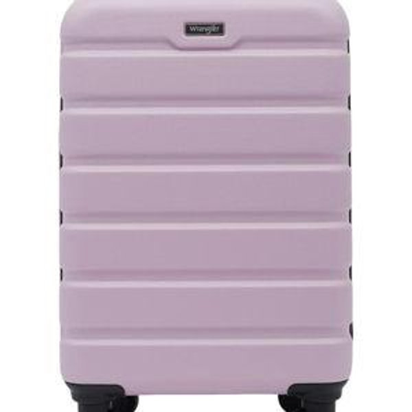 Wrangler Hardside Spinner Carry-On Luggage, Lilac, 22-Inch