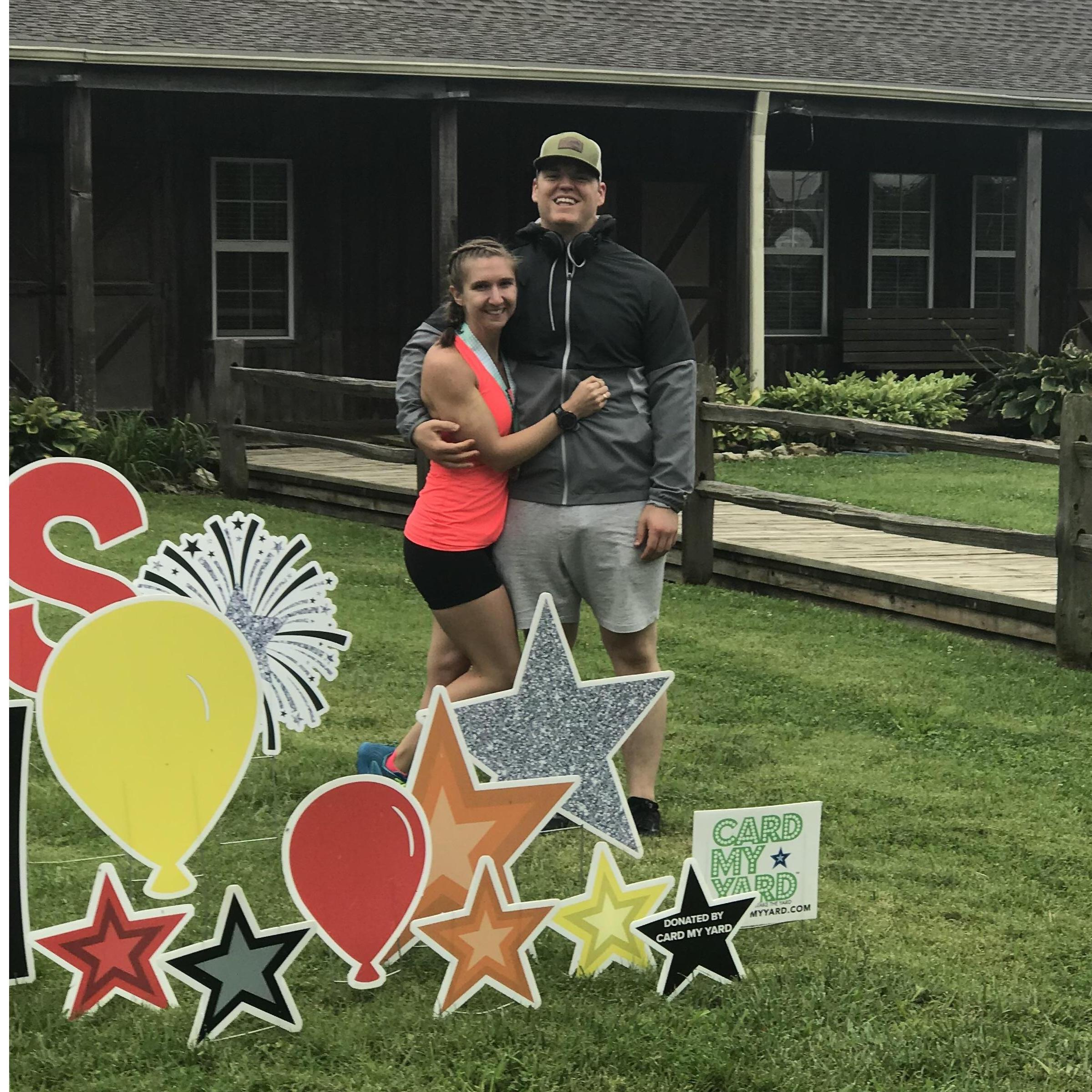 5k in St Johns Missouri! Sept 2019.