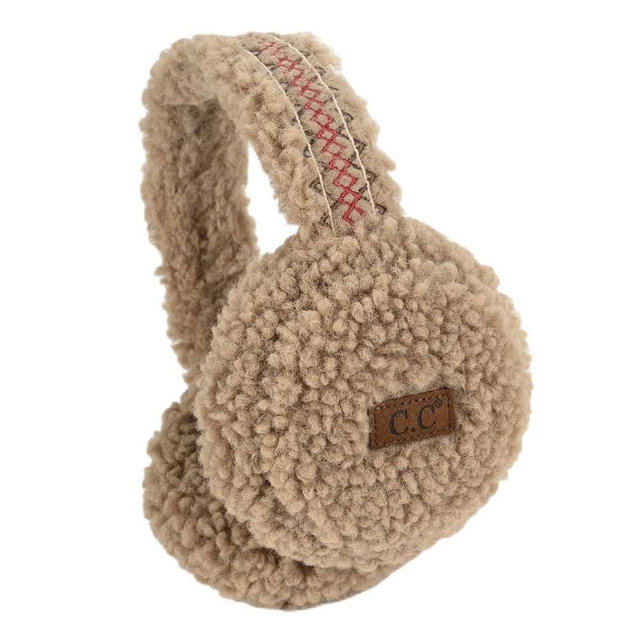 C.C Soft Winter Warm Adjustable Headband Ear Warmer Earmuffs