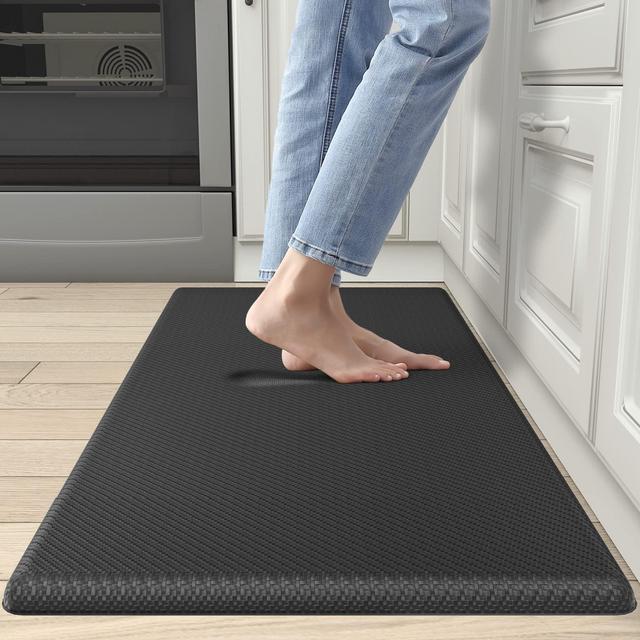 LOCHAS Anti Fatigue Kitchen Rug Sets 2 Pieces Non Slip Thick