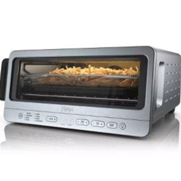 Ninja Flip Toaster Oven & Air Fryer, 8-in-1 Functionality, Flip Up & Away Capability for Storage Space SP151: Ninja Foodi, Airfryer