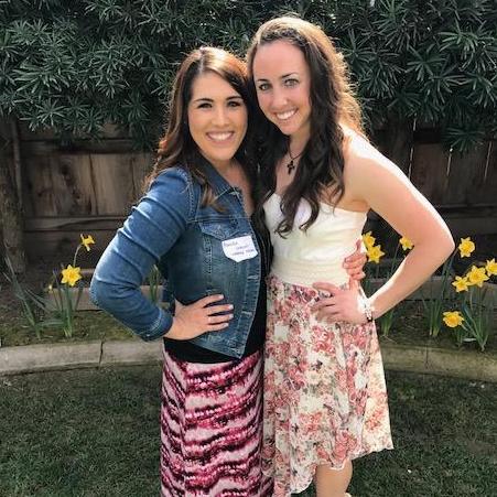 Brooke and Bridesmaid Alicia